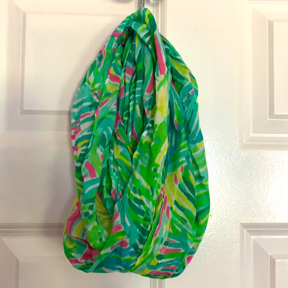 Lilly Pulitzer lightweight infinity scarf